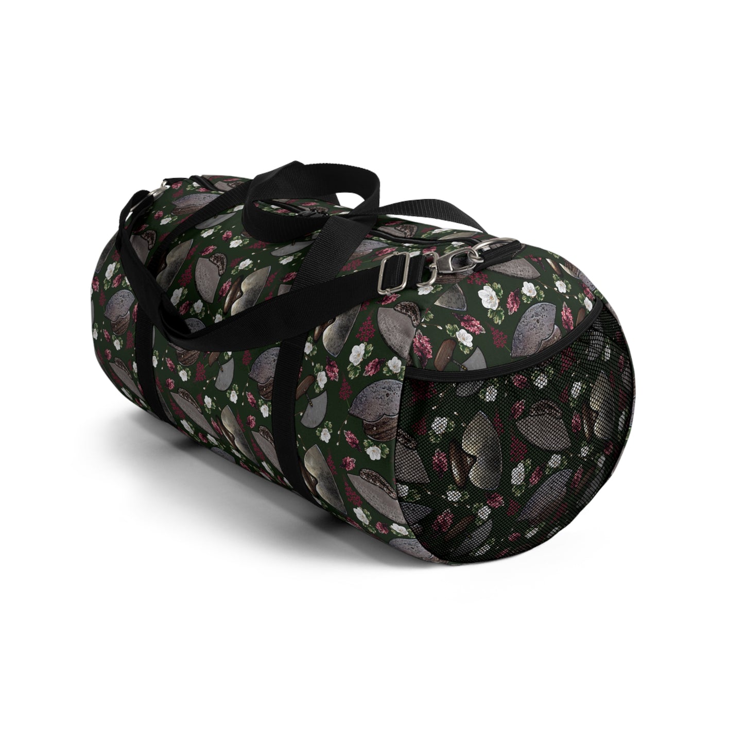 Vintage Hedgehog Floral Duffel Bag - Trendy and Stylish Travel Companion