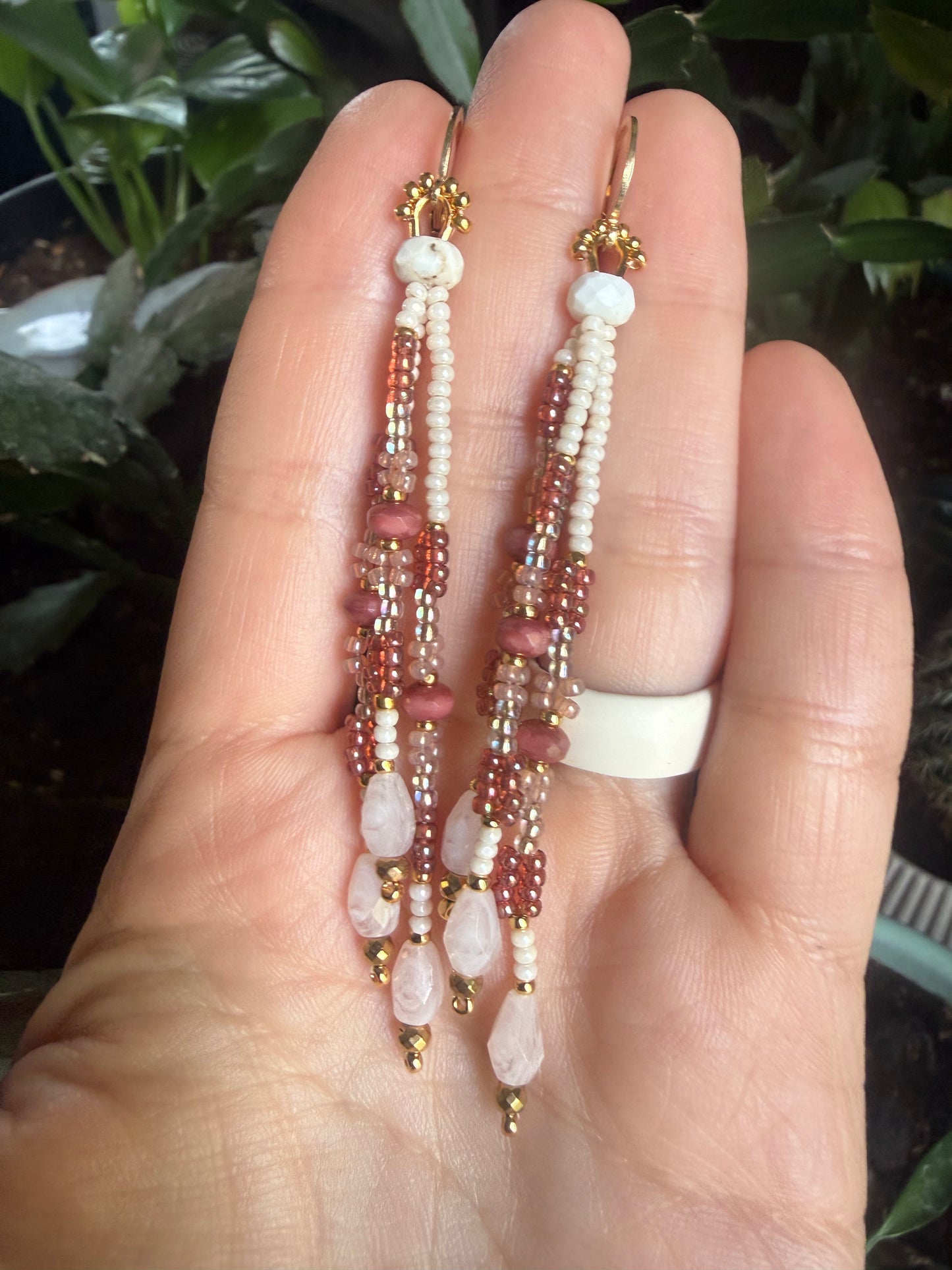 Pink rose quartz