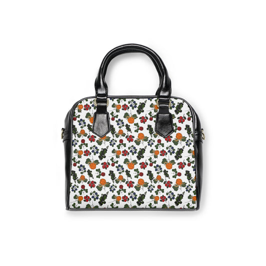 Tundra Berries Shoulder Handbag - Stylish Everyday Tote