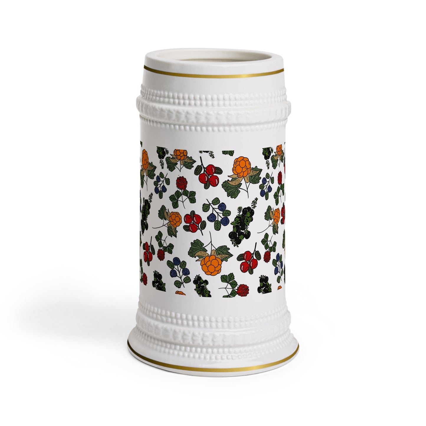 Floral Stein Mug - Perfect for Celebrations & Gatherings