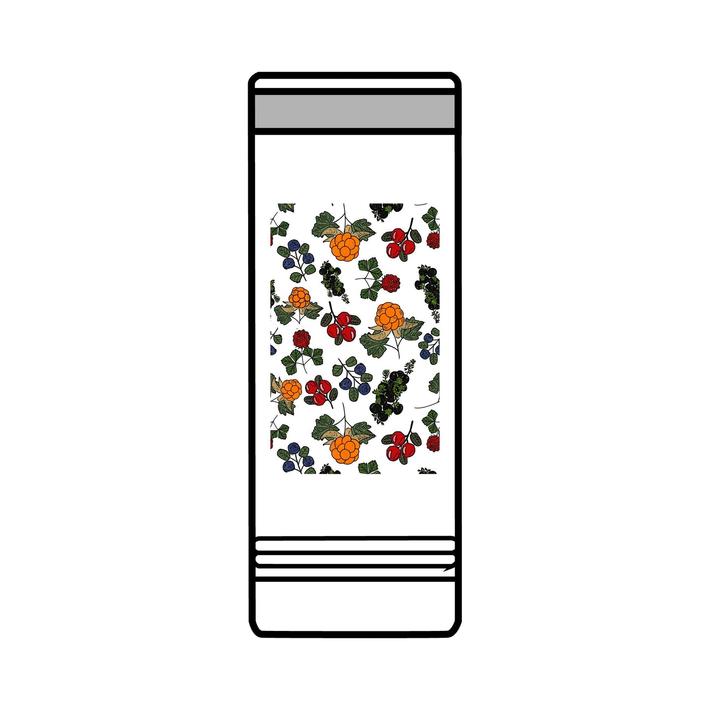 Floral Skinny Tumbler – 22oz Insulated Drinkware for Home & Travel
