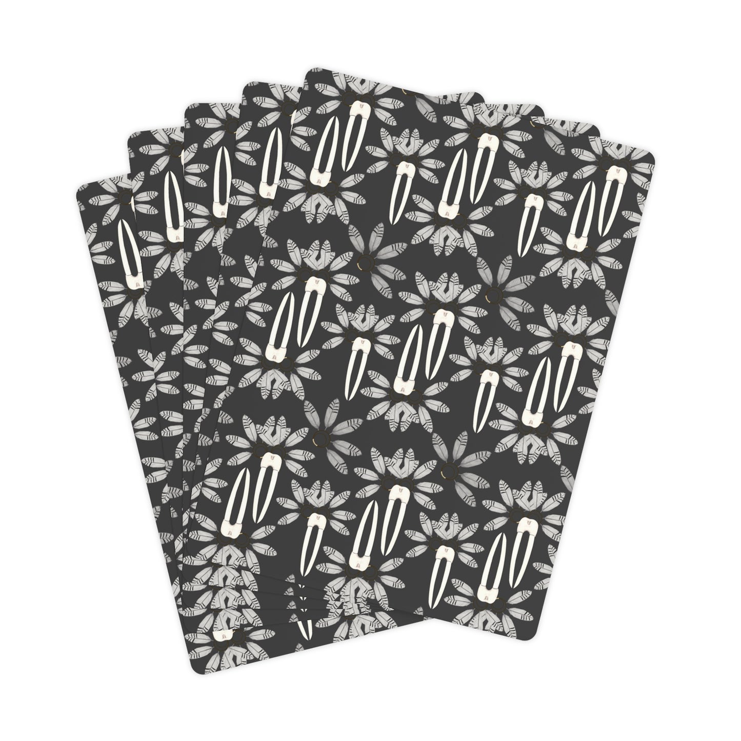 Artistic Poker Cards - Unique Playing Deck with Stylish Design