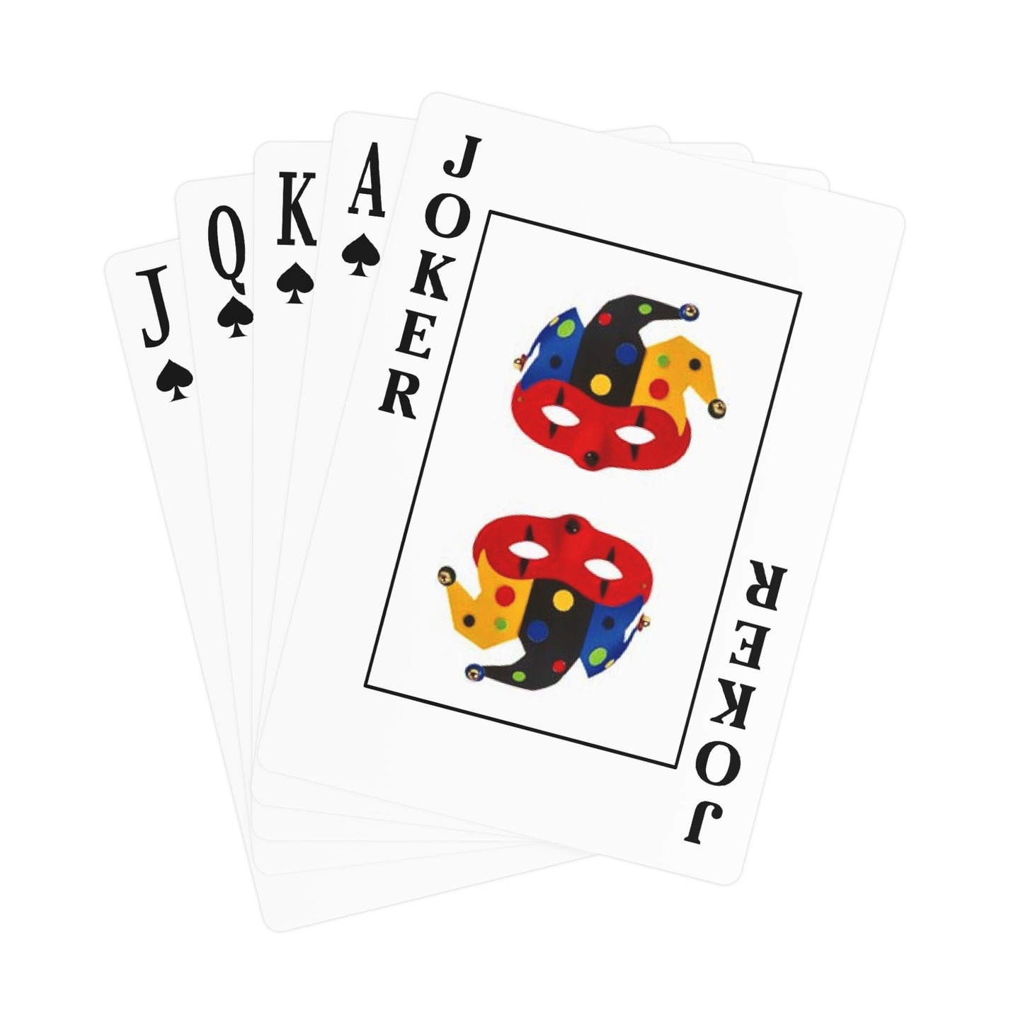 Artistic Poker Cards - Unique Playing Deck with Stylish Design