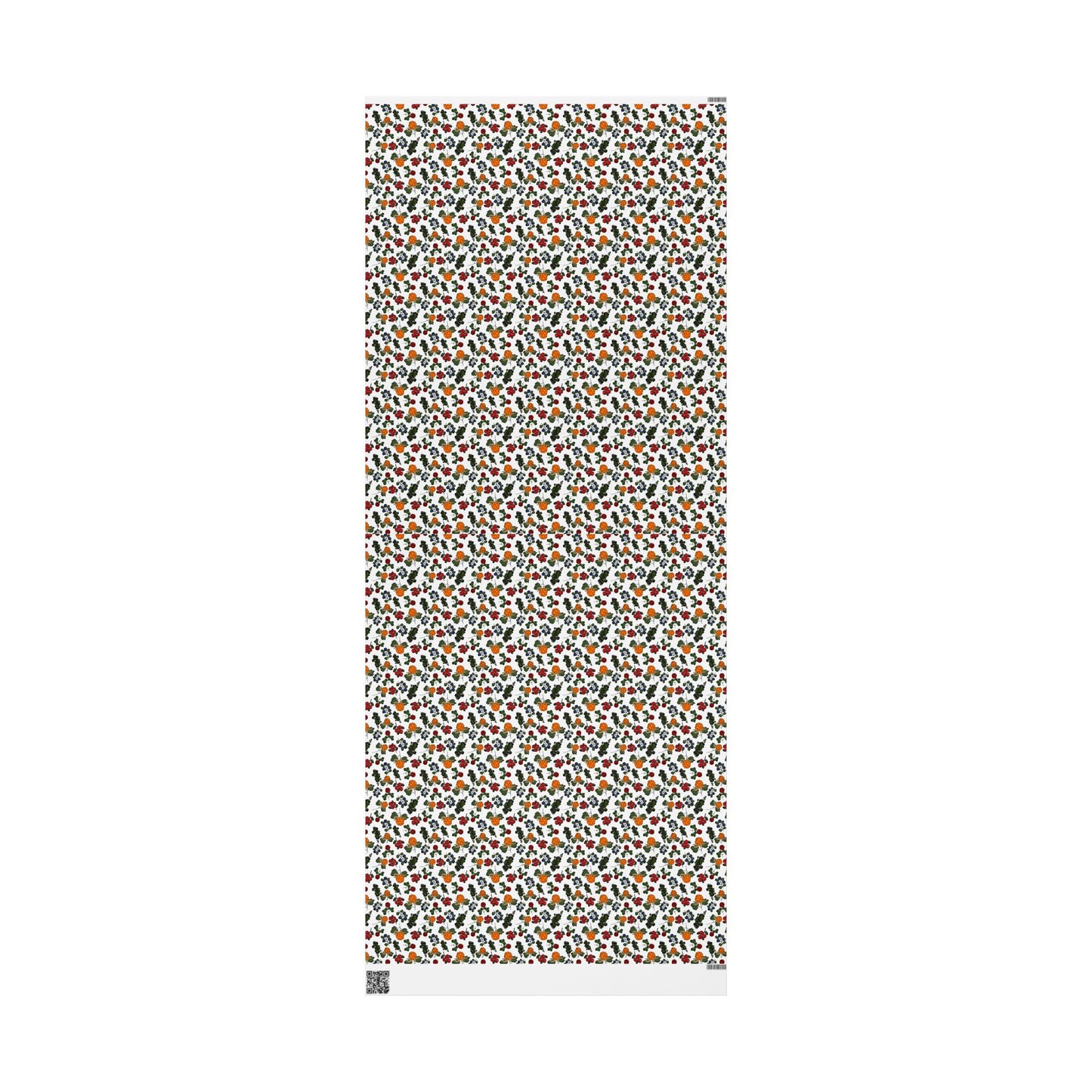 Festive Floral Wrapping Paper - Holiday Gift Wrap for Special Occasions