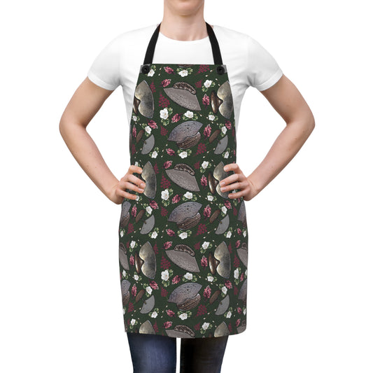 Artisan Floral Apron | Vintage Kitchen Decor for Culinary Enthusiasts