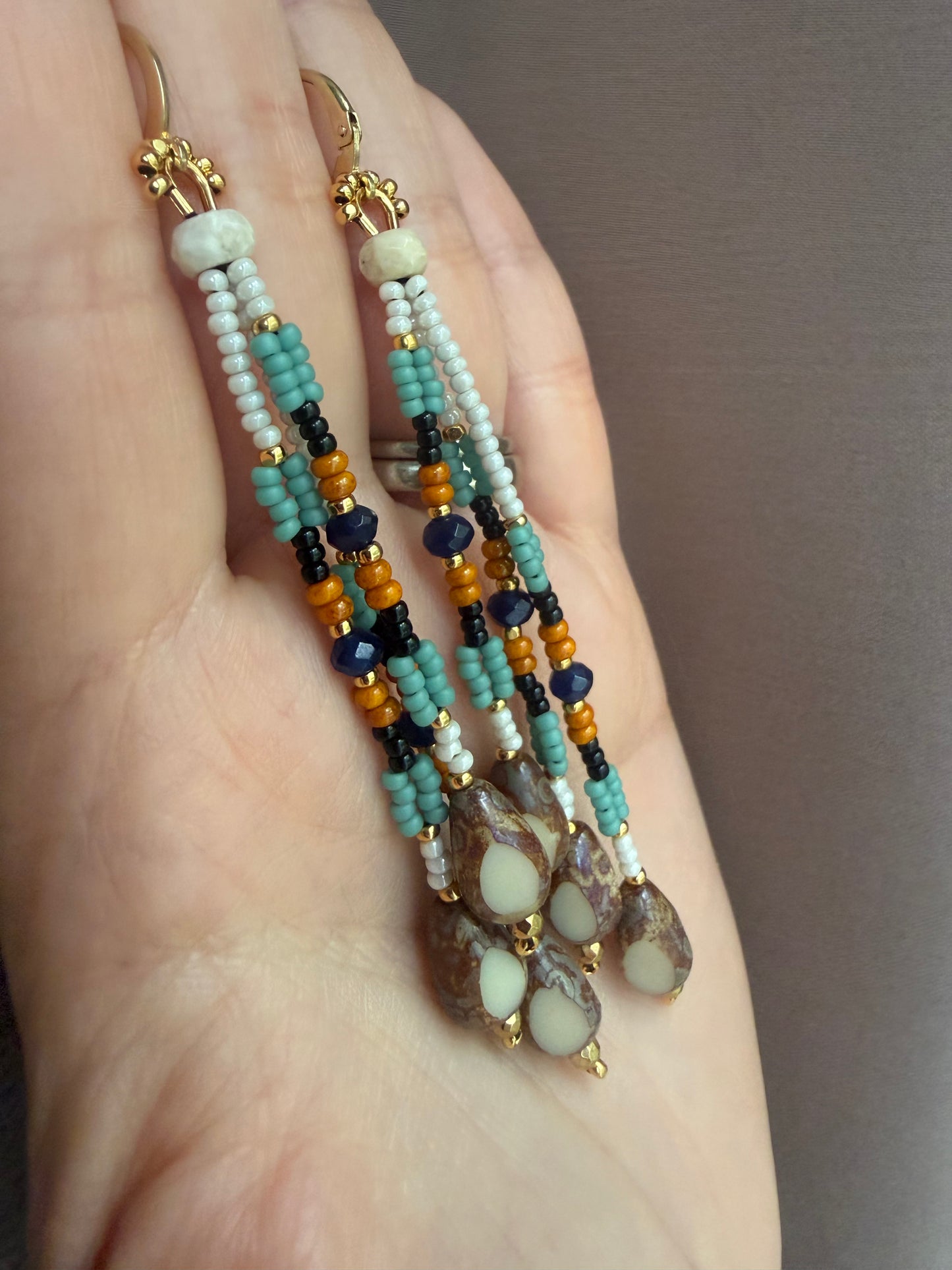 Teal orange blue