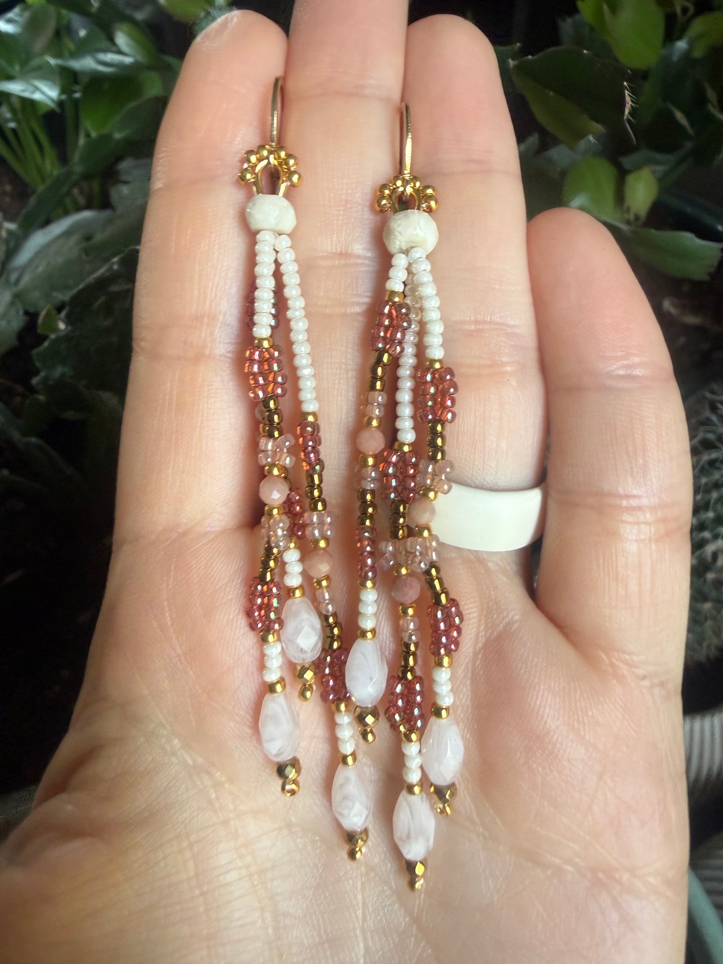 Rose quartz turquoise