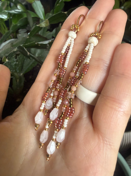 Rose quartz turquoise