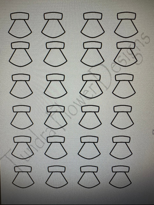 DIGITAL DOWNLOAD Uluat Earring Print Out